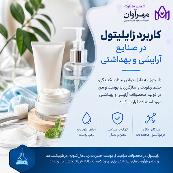 زایلیتول در صنایع آرایشی بهداشتی